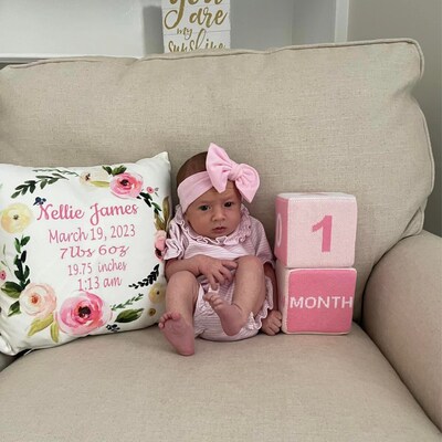 Safari Animals Floral Jungle Baby Girl Blanket Blush Pink Gold - Etsy