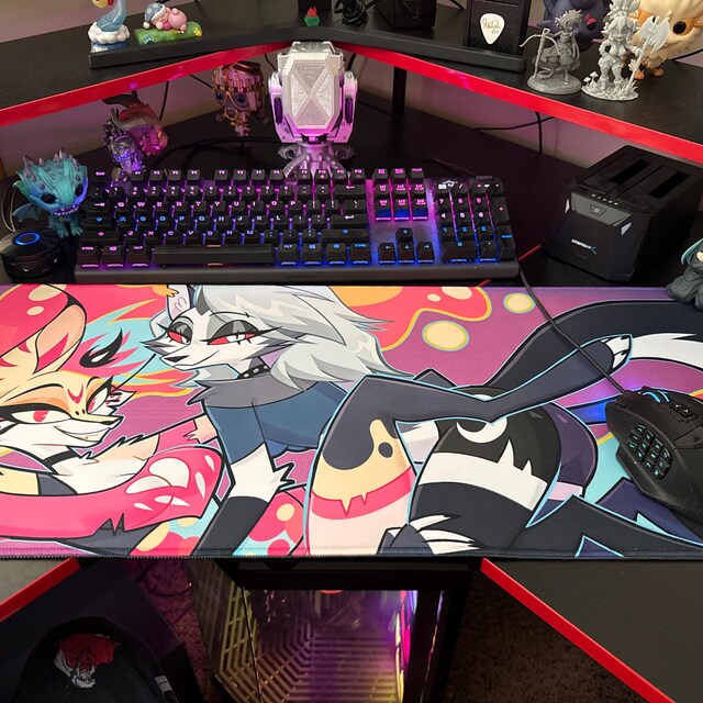 Loona and Queen Beelzebub Jumbo XXL Mousepad Playmat - Etsy