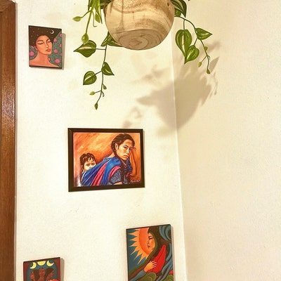 Mexican Proverb They Tried to Bury Us Seeds Paper Giclee Print of