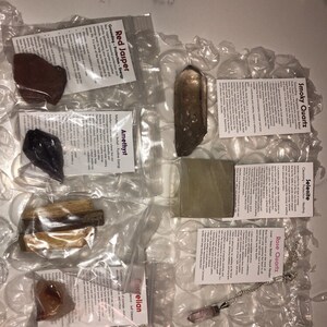 Mystery Grab Bag - Mystery Box - Random Box of Crystals - Candles - Aromatherapy - Bath Salts - Selenite - Palo Santo - Gifts photo
