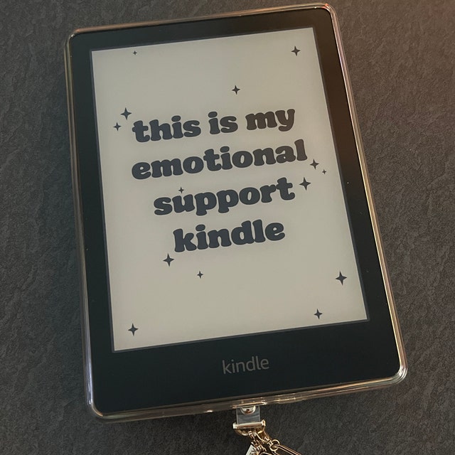 Full Screen EPUB Kindle Lock Screen Emotional Support Kindle