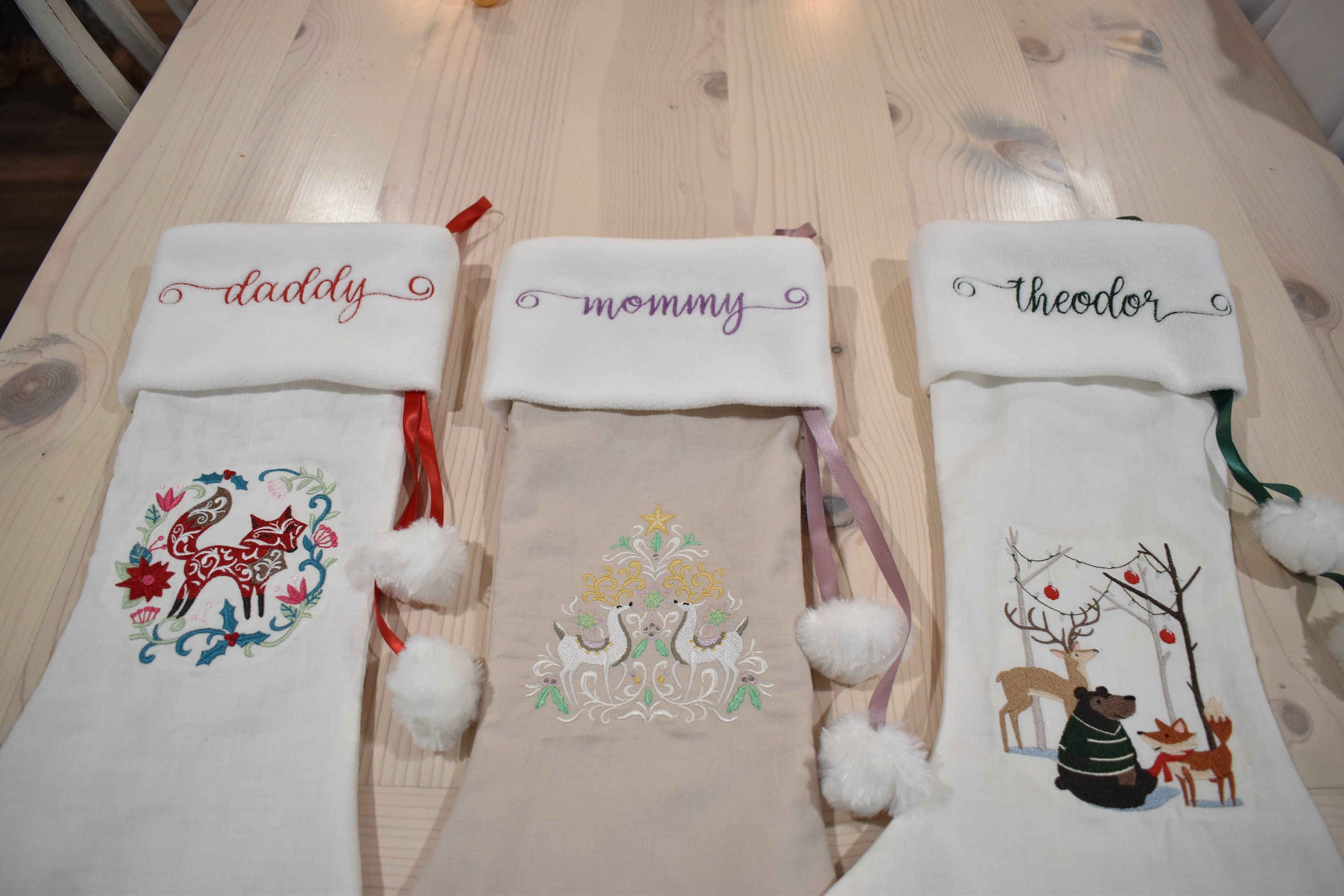 Customer photo for Sweet with tails - Embroidery font