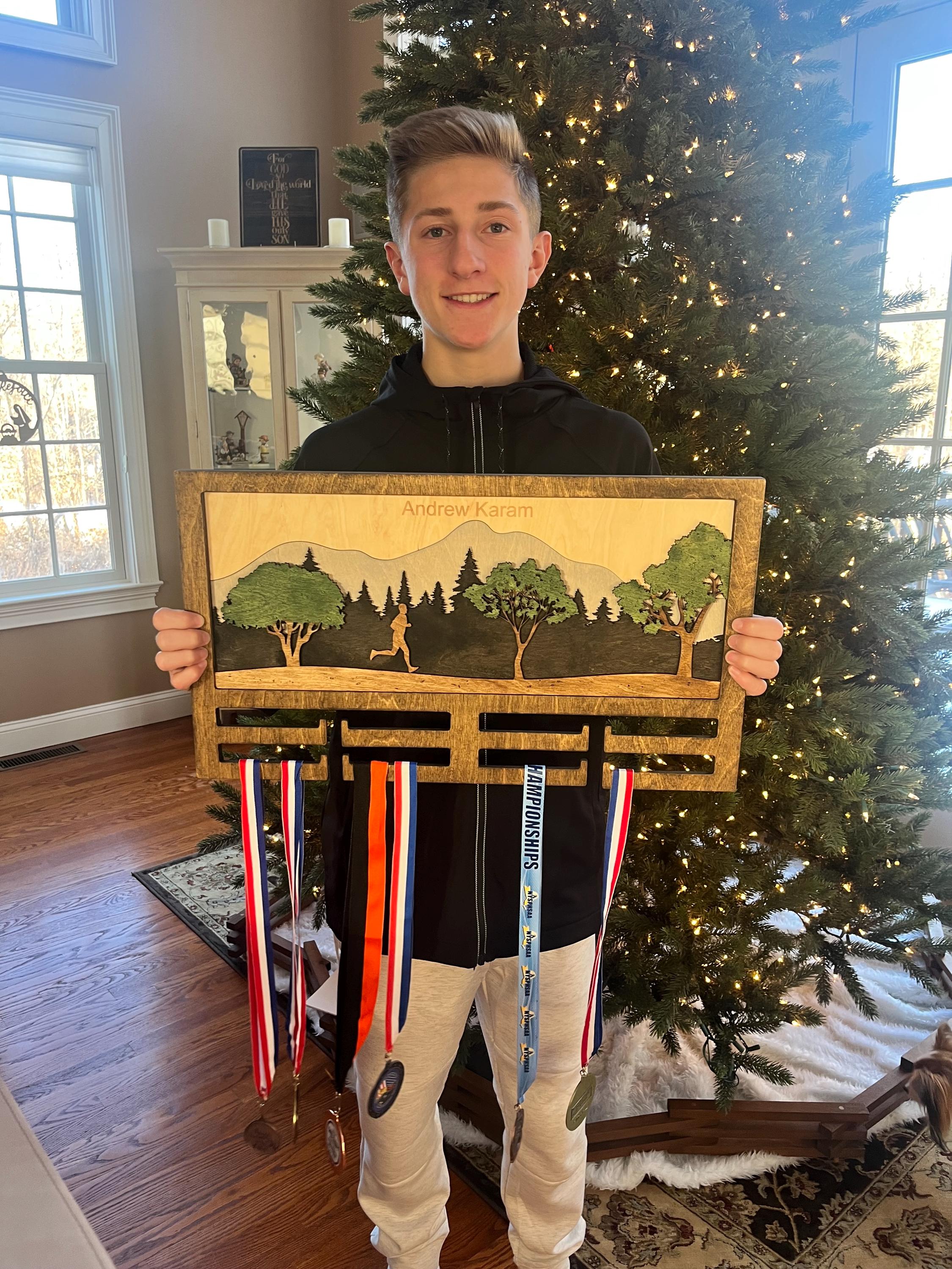 Customer medal display