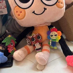 Toon Keychains | Pebble, Dandy, Astro, Shrimpo, Vee, Shelly