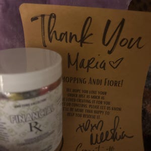 Maria added a photo of their purchase