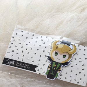Loki Magnetic Bookmark Norse Mythology Loki Statue - Etsy