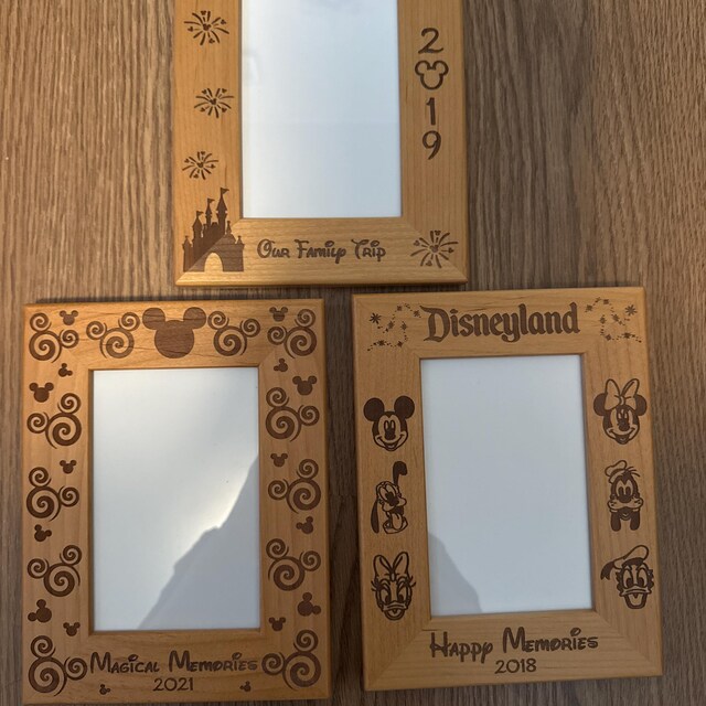 70th Anniversary Disneyland Resort, Personalized Picture Frame