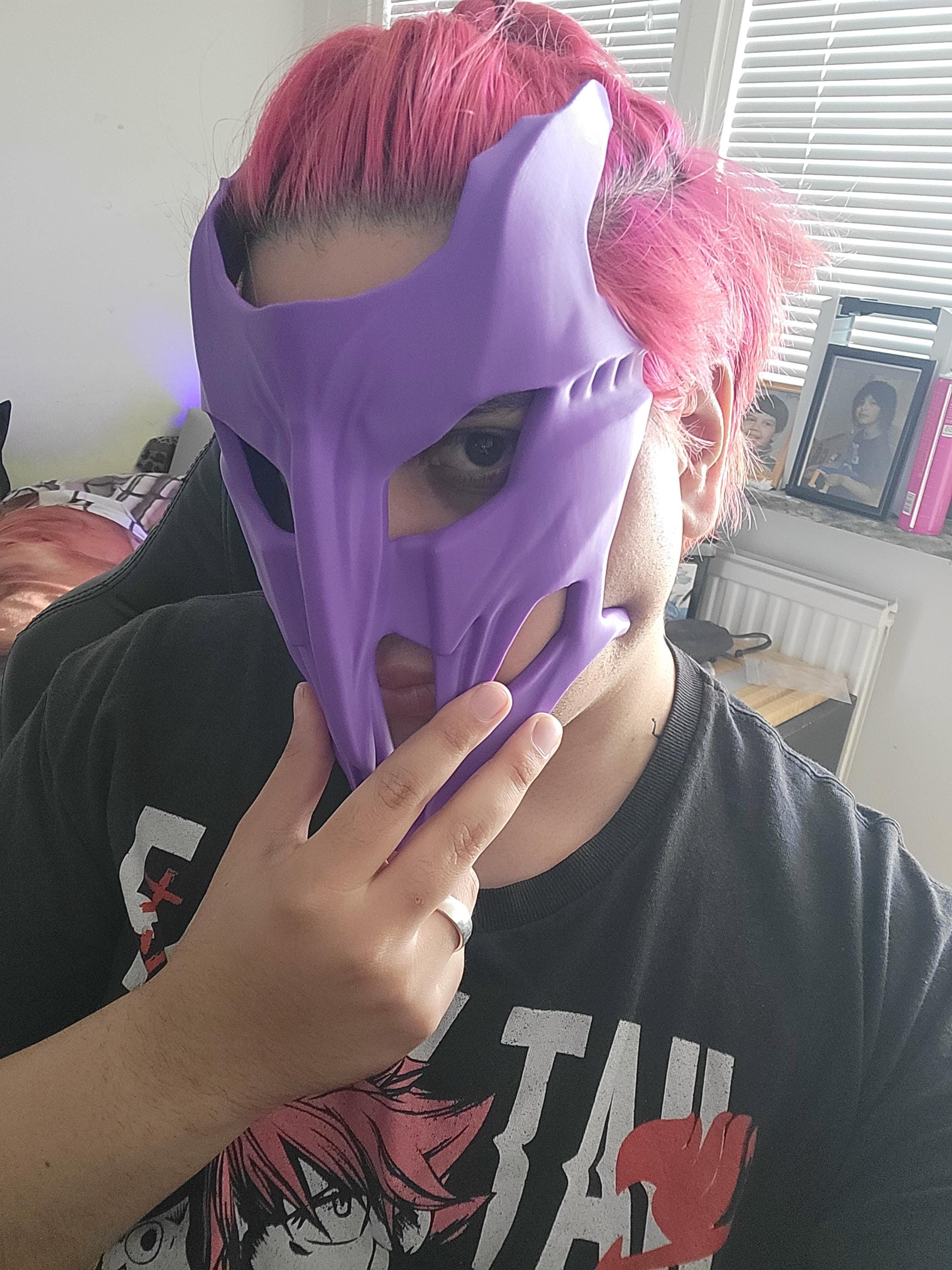 Decordsi futuristlik 3D-prinditud mask, Mattiase kliendifoto