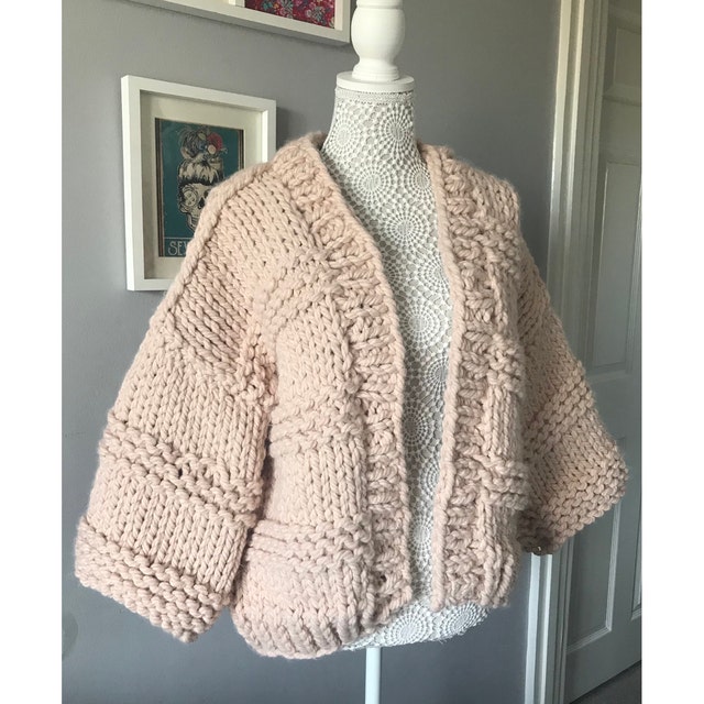 Chunky Knitting Pattern - Nova Cardigan - Etsy Chunky Knitting Pattern - Nova Cardigan - Etsy