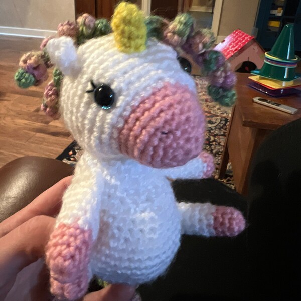 Mini Unicorn CROCHET PATTERN Etsy