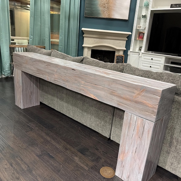 Three Beam Console Table - Etsy
