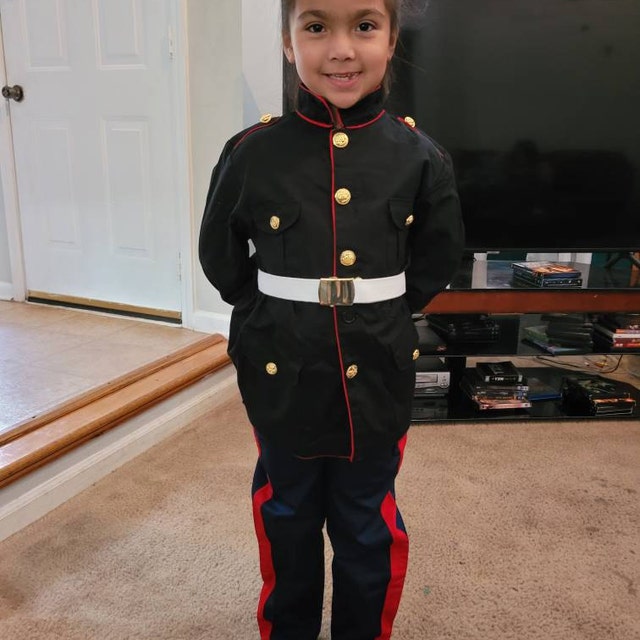 Youth Marine Dress Blues Uniform Costume - Etsy