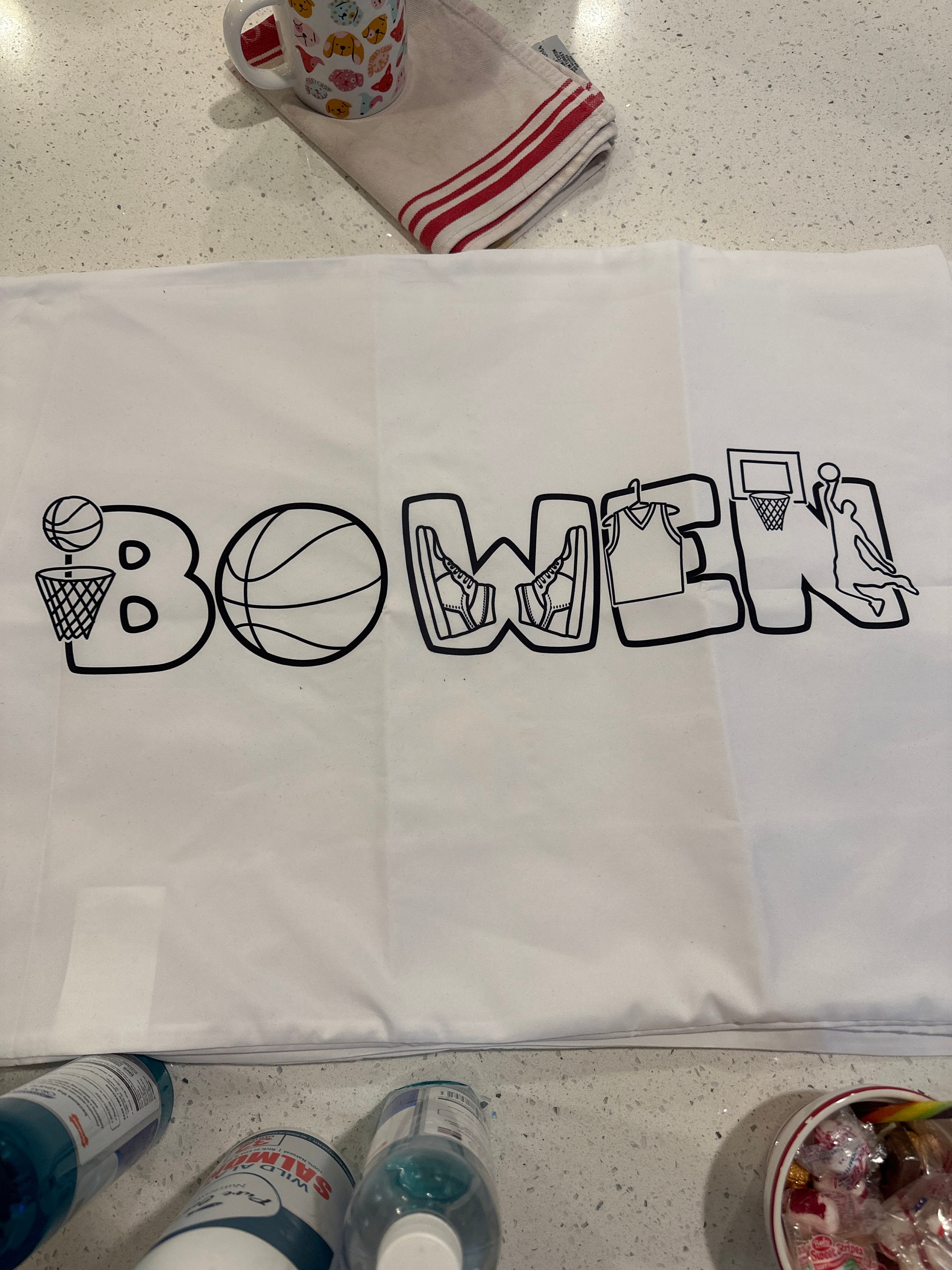 DIY Custom Pillowcase Easter Gifts for Kids  Children's Party Sleepover Party Favors Holiday Gifts