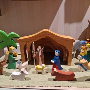 Presepe In Miniatura Per Bambini JOYIN – 24 Statuette Natalizie Per Decorare E Giocare, Regalo Perfetto Per Natale