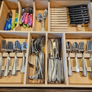 Custom Kitchen Drawer Organizer for Utensils Silverware - Etsy