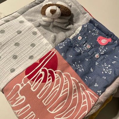 Custom Baby-toddler Clothes Blanket - Etsy
