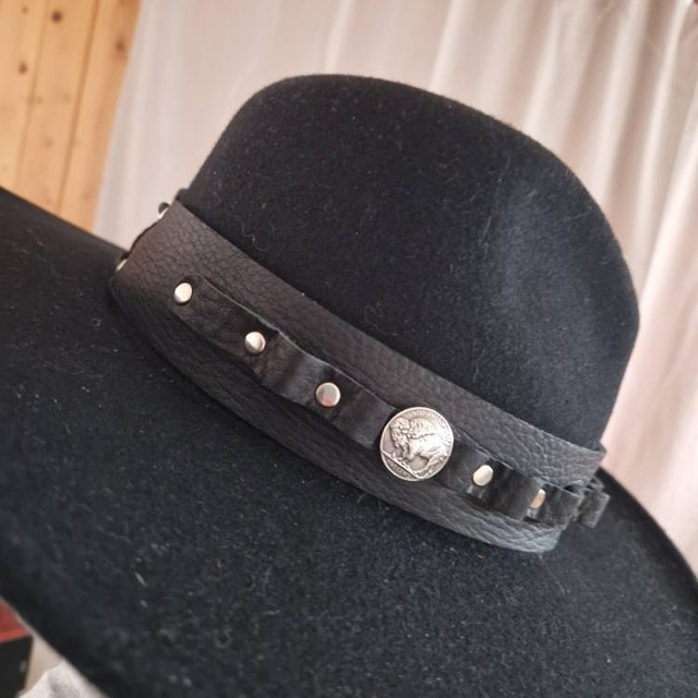 Lot de 6 bandeaux de chapeau de cowboy réglables en cuir synthétique souple pour chapeau Fedora, chapeau de cowboy (6 styles Lot de 6 bandeaux de chapeau de cowboy réglables en cuir synthétique souple pour chapeau Fedora, chapeau de cowboy (6 styles