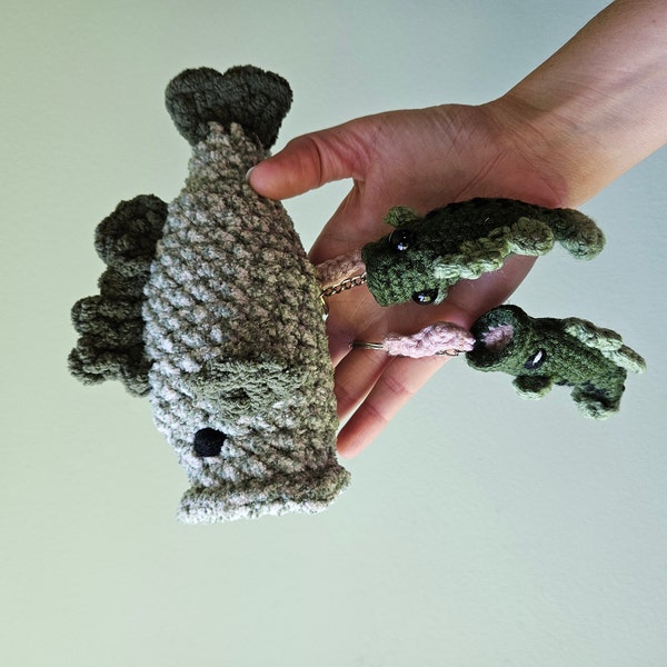 PDF Largemouth Bass Bundle Crochet Pattern: Keychain, Ornament ...