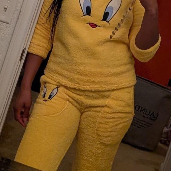 Janet Plush Fleece Color Block Robe