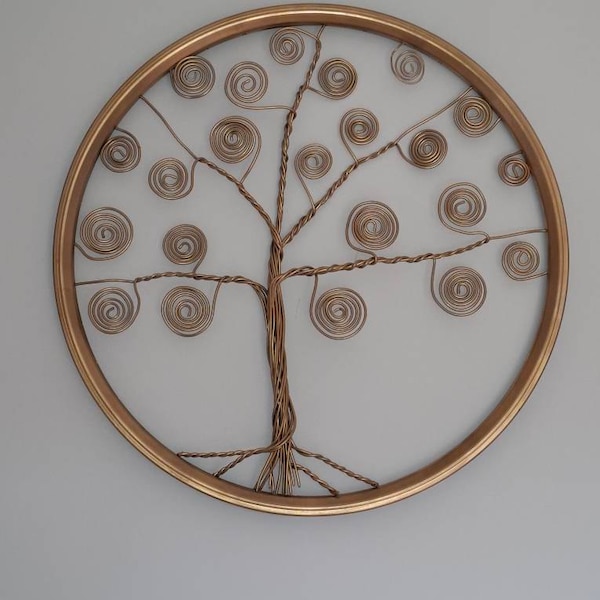 Large Gold Curly Willow Tree (22cm Diameter) - Etsy UK