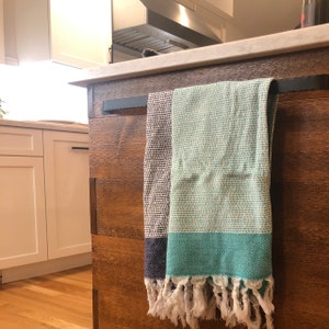 Low profile 2025 towel rail