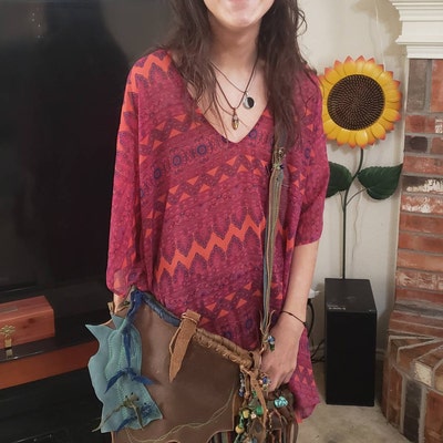 Brown Leather Bag Carmel Leather Big Bag Shoppers Bag - Etsy