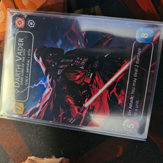 Darth Vader - Leader Alter - Star Wars Unlimited TCG - Etsy Canada