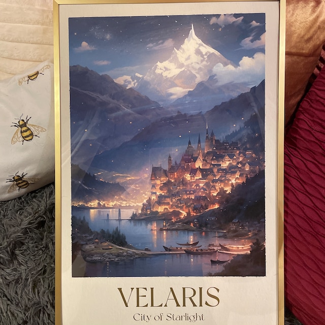 Velaris - ACOTAR - Des Sources Print