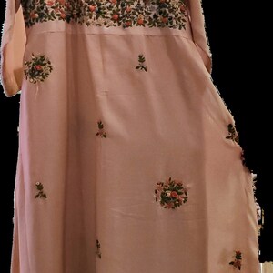 Mauve Cutdana & Sequence Pre-Draped Organza Sharara Saree With Readymade Blouse main image 1