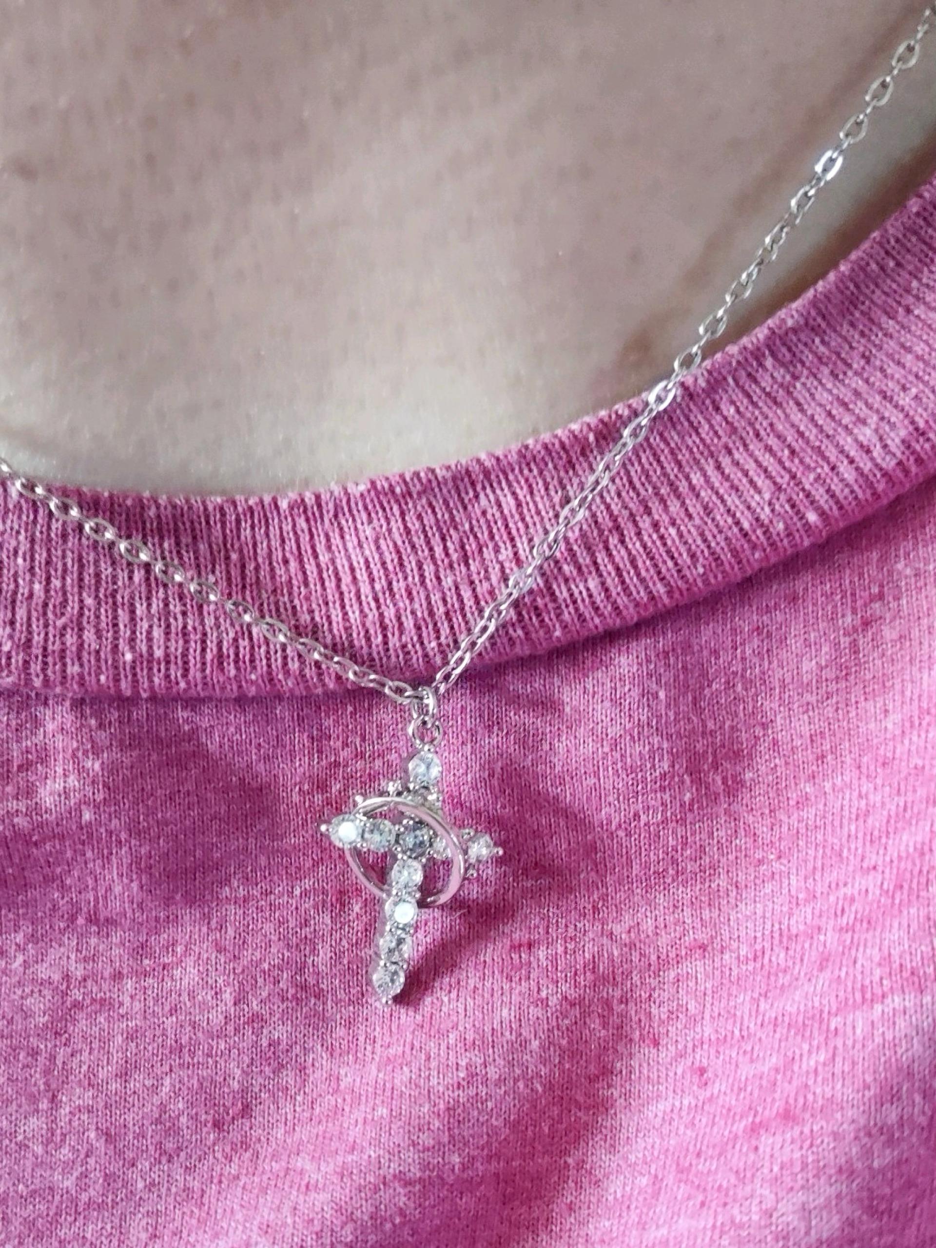 Christian Necklace - Cross Crown Necklace - Christian Jewelry - Christian Gift - Christian Apparel - Necklace - Cross Necklace - Jesus