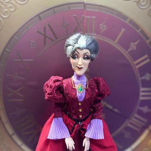 Lady Tremaine Doll Dress, Cinderella Stepmother Gown, Fits Fashion