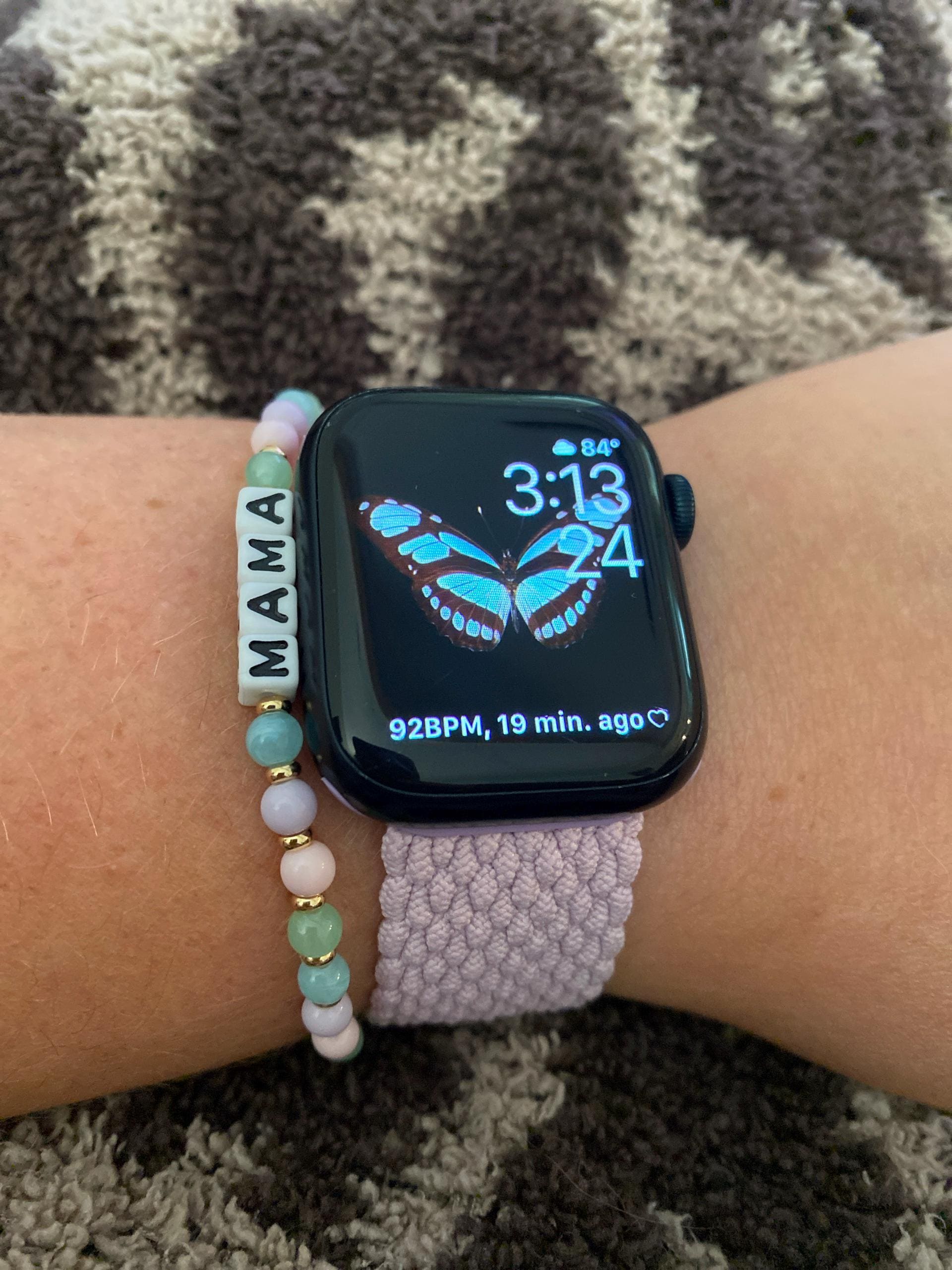 Elastic Braided Solo Loop Apple Watch Band | Series 9, 8, 7, 6, 5, 4, 3, 2, 1, ULTRA, 38MM, 40MM, 41MM, 42MM, 44MM, 45MM, 49MM | iWatch Band