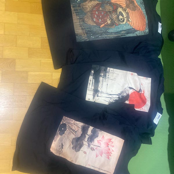 Japansk Manga E Pige T Shirt