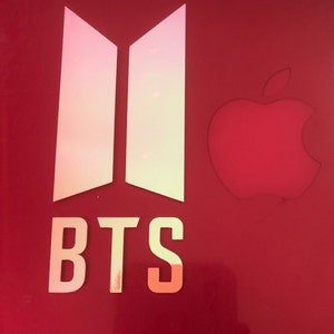 BTS Logo Simple Kpop Vinyl Decal | Etsy