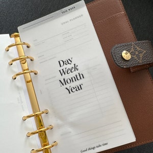 Planner Quotes or Printable Dashboards Planner Accessories, 14 Minimal ...