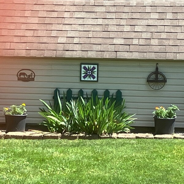 Barn Quilt Patriotic Barn Quilts Love Blossom Wall Decor Painting Barn quilt patriotic barn quilts love blossom wall decor painting