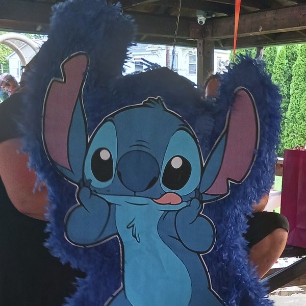 Stitch Piñata! 27”x 16” X4” , Lilo Y Stitch Theme - Etsy