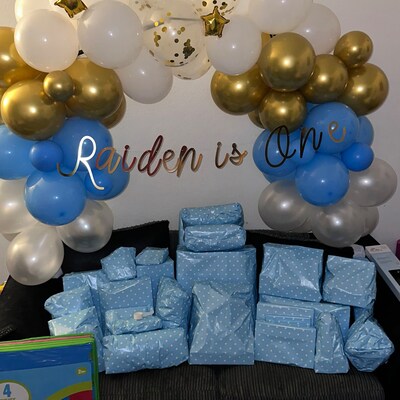 Happy 40th Birthday Banner – Roségold, 3 M Lang, Inkl. 6 Wirbel, Für Geburtstagsdeko & Partys