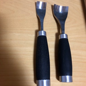 Hand Forged Spoon Knife Long Spoon Carving Knife Kuksa - Etsy