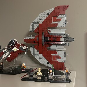 Acrylic Display Stand for Lego® Ahsoka Tano's T-6 Jedi Shuttle