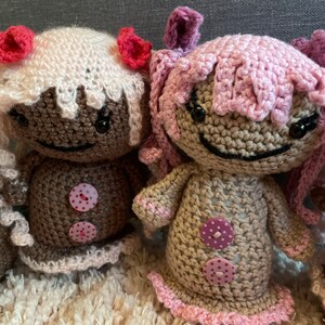 Kit De Crochet Bonhomme En Pain D'épice De Noël - Complet Avec Laine, Crochet, Rembourrage, Accessoires, Pour Débutants