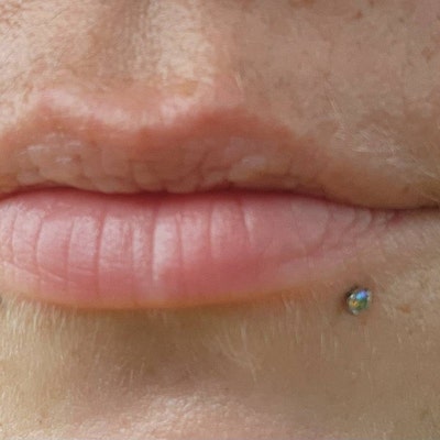 Antique Rose Curved Barbell Rook Piercing Curved Bar Eyebrow - Etsy