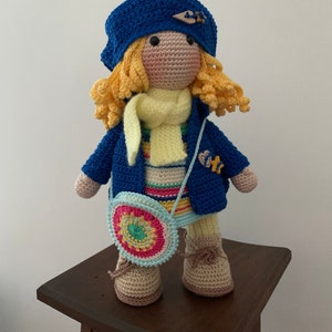 Crochet Pattern for Doll IDA, Pdf deutsch, English, Nederlands, Español ...