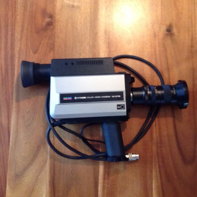Japanese Vintage Camera HITACHI - Color Video Camera VK-C770