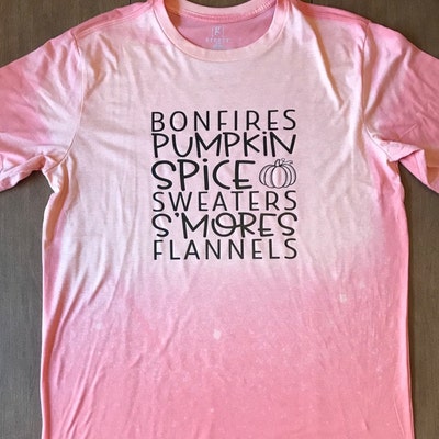 Bonfires Pumpkin Spice Sweaters S'mores Flannels fall SVG, PNG, DXF