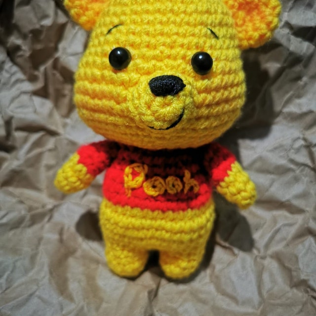 かぎ針編みの編みぐるみ 3 パターン: キーホルダー用のくまの