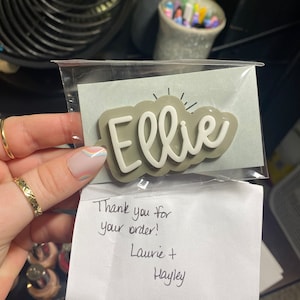 Ellie heeft een foto van de aankoop toegevoegd