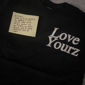 J Cole Dreamville Love Yourz Lyrics Graphic Hoodie Sweater Pullover ...