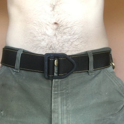 XL Aluminum Wildland Fire Smokejumper Belt - Nomex Rigger Belt For Firefighter, Paramedic, CDS, Made In USA