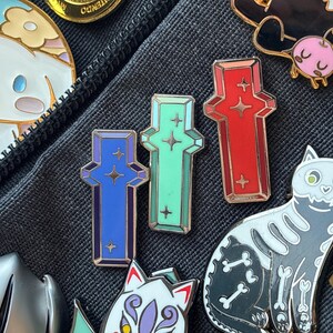 Xenoblade Chronicles Aegis Core Crystal Enamel Pins - Etsy
